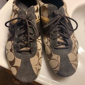 Authentic Coach brand shoes